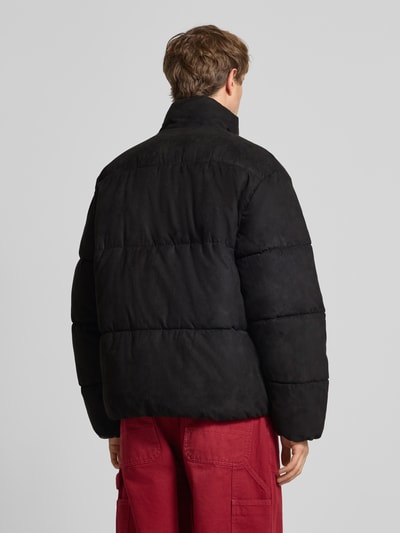 Pegador Kurtka pikowana o kroju regular fit z wyhaftowanym logo model ‘Sidan’ Czarny 5