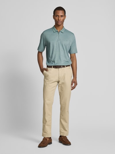 Christian Berg Men Poloshirt met polokraag Grasgroen - 1