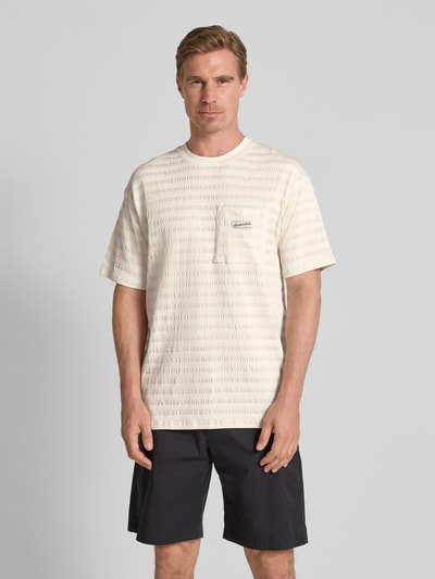 Scotch & Soda T-Shirt mit Brusttasche Offwhite 4