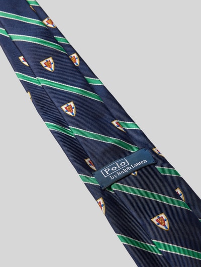 Polo Ralph Lauren Krawat z czystego jedwabiu Granatowy 3