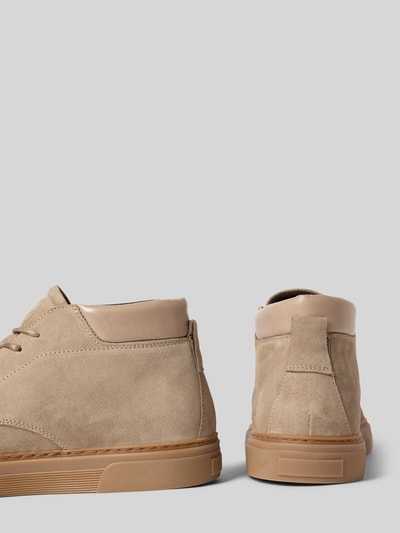 Marc O'Polo Hoge sneakers van echt runderleer Beige - 2