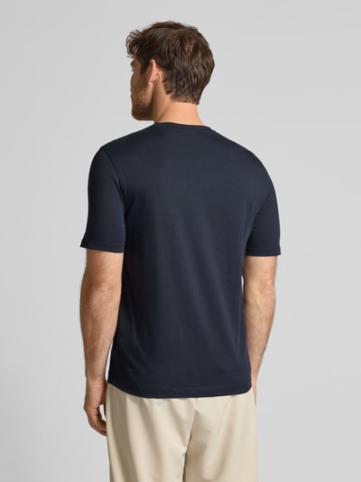 bugatti T-Shirt mit Rundhalsausschnitt Marine 5