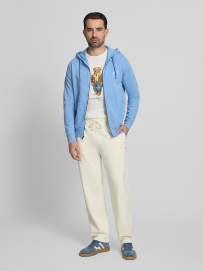 Polo Ralph Lauren Regular fit Sweatpants van puur katoen Offwhite - 1