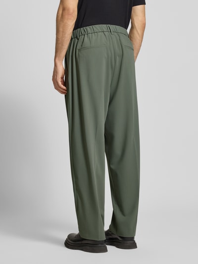 Antony Morato Stoffhose mit Label-Detail Schilf 5