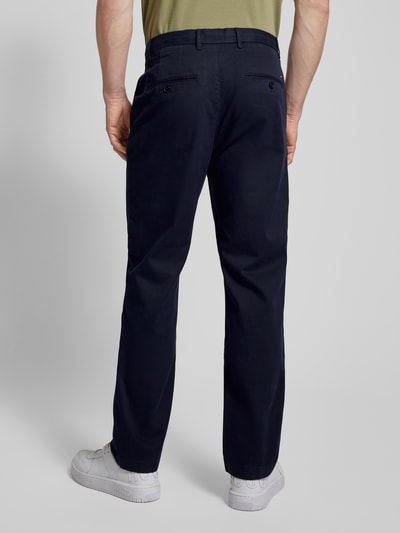 Tommy Hilfiger Regular fit chino met ceintuurlussen, model 'MERCER 1985' Marineblauw - 5