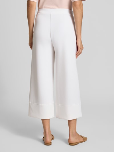 s.Oliver RED LABEL Regular Fit Culotte aus Modal-Mix Weiss 5
