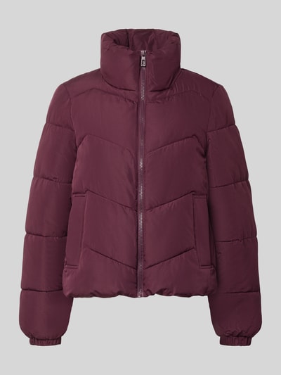Vero Moda Regular Fit Steppjacke mit Stehkragen Modell 'LIGARIO' Bordeaux 2