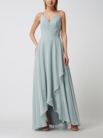 Luxuar Abendkleid aus Chiffon  Hellgruen 1