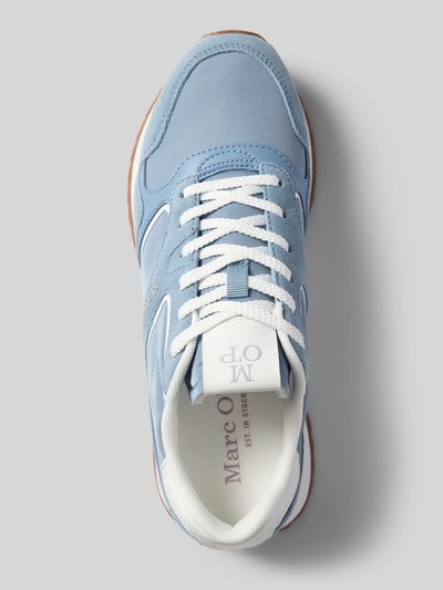 Produktfoto, Sneaker mit Logo Detail Modell 'MAXIMA' von Marc O'Polo, Optik: Mehrfarbig, Schuhspitze: Abgerundet, Applikation: Logo-Detail, Absatzform: Flach, Verschluss: Schnürung