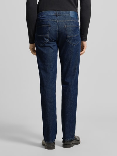 Brax Regular Fit Jeans aus Baumwoll-Mix Modell 'CADIZ ' Dunkelblau 5