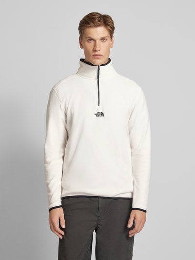 The North Face Fleecepullover mit Troyer-Kragen Modell 'GLACIER' Offwhite 4