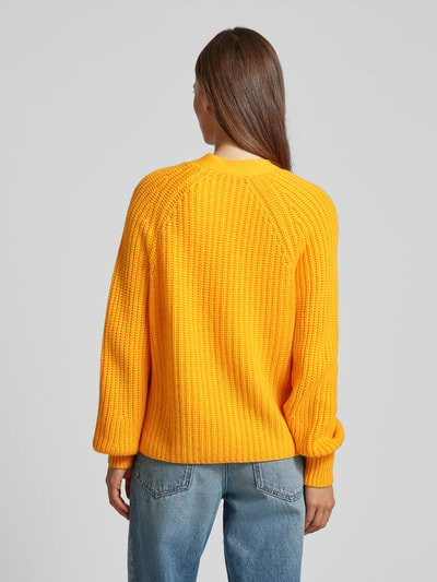 Herzensangelegenheit Cardigan met knoopsluiting Oranje - 5