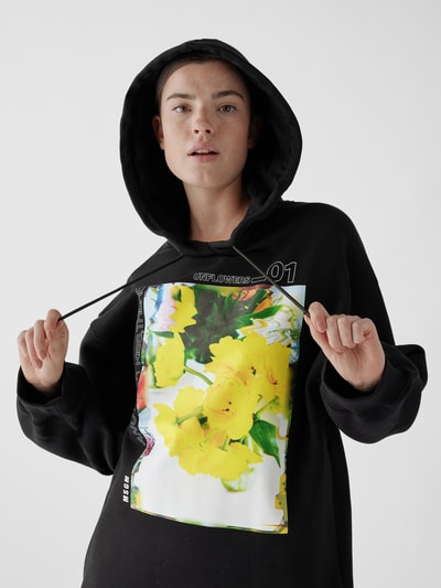 MSGM Hoodie mit Motiv-Print Black 6