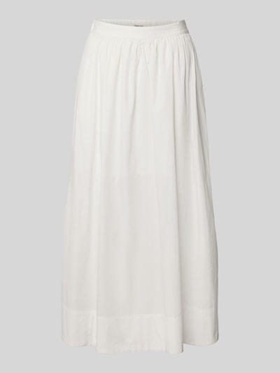 Selected Rozkloszowana spódnica maxi z czystej bawełny model 'BLAIR' Biały 2