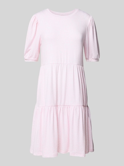 Pieces Regular Fit Freizeitkleid mit Allover-Muster Modell 'NALA' Pink 2
