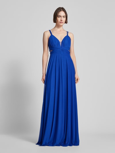 Jake*s Cocktail Abendkleid mit tiefem V-Ausschnitt Royal 4