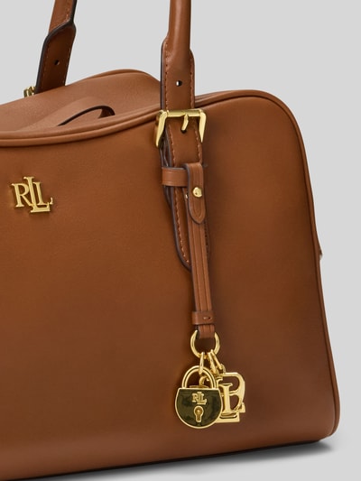 Lauren Ralph Lauren Torba z rączką z naturalnej skóry bydlęcej Koniakowy 5