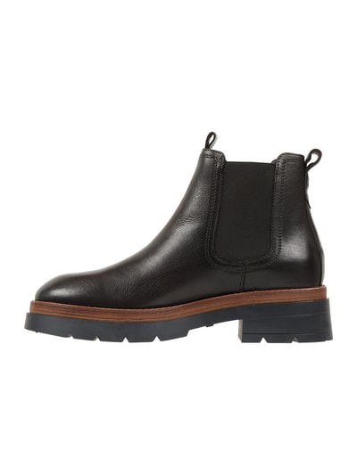 Marc O'Polo Chelsea-boots van leer  Donkerbruin - 4