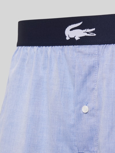 Lacoste Classic Fit Boxershorts im 3er-Pack Blau 2