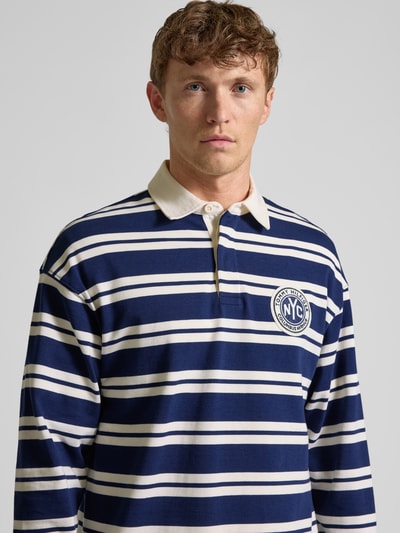 Tommy Hilfiger Koszulka polo o kroju relaxed fit z czystej bawełny Granatowy 3