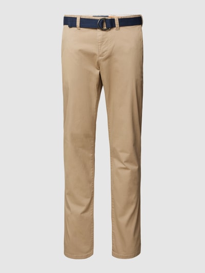 MCNEAL Spodnie materiałowe z wpuszczanymi kieszeniami w stylu francuskim Beżowy 2