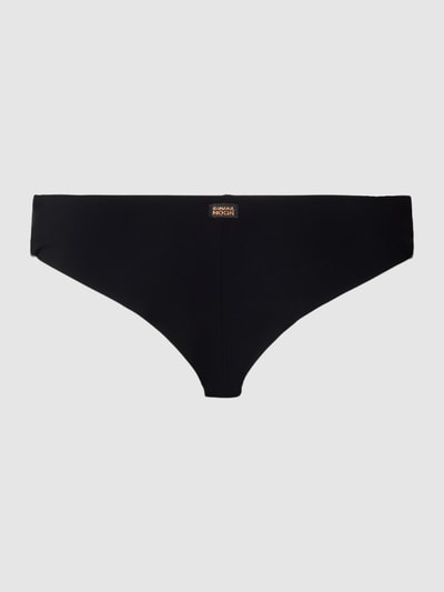 Banana Moon Bikini-Hose in unifarbenem Design Modell 'CHEEKA' Black 3