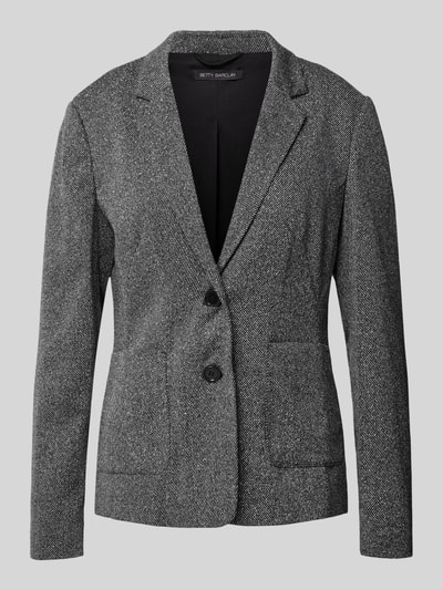 Betty Barclay Blazer met opgestikte zakken Antraciet - 2