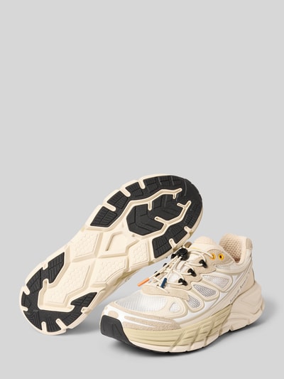 Produktfoto, Sneaker aus Leder-Mix mit profilierter Sohle von Barracuda, mieszanka skóry, zaokrąglony czubek, wiązanie, profilowana podeszwa, wysokość obcasa w rozmiarze 44: 6 cm, wysokość cholewki w rozmiarze 44: 7 cm, szerokość w rozmiarze 44: 9 cm