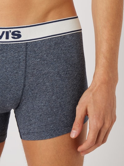 Levi's® Obcisłe bokserki z dodatkiem streczu w zestawie 2 szt. Ciemnoniebieski 4