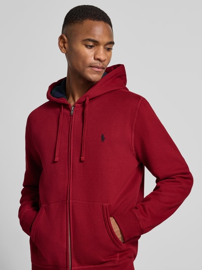 Polo Ralph Lauren Sweatjacke mit Kapuze Rot 3