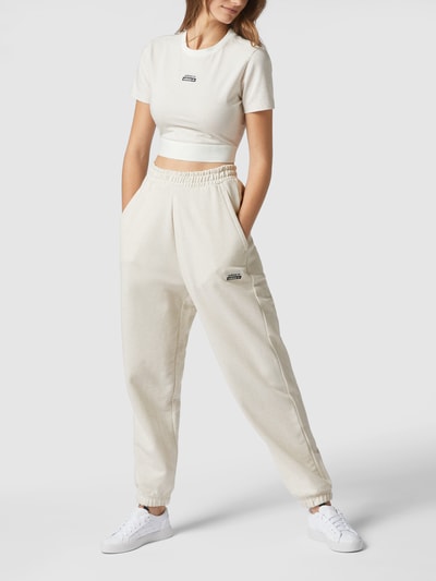 adidas Originals Sweatpants met labelpatch Offwhite - 1