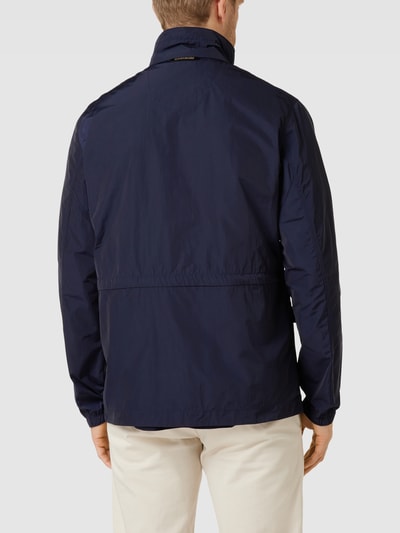 Napapijri Jack met labelpatch, model 'INTI' Marineblauw - 5