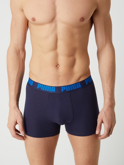 Puma Boxershort met stretch in set van 2 Marineblauw - 3