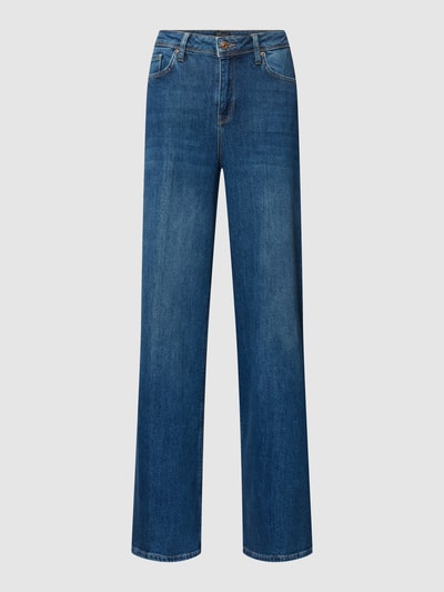 Raffaello Rossi Jeans mit Label-Patch Modell 'Sventy' Blau 2