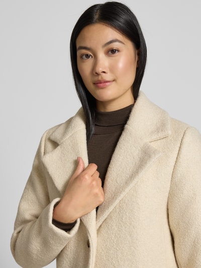 ICHI Mantel mit Reverskragen und aufgesetzten Taschen Offwhite 3