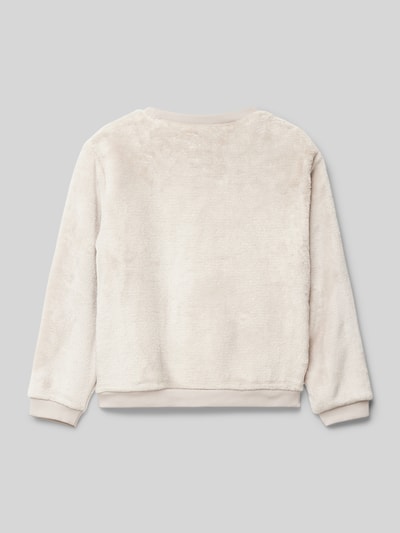 Mayoral Sweatshirt mit Paillettenbesatz Sand 3