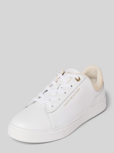 Tommy Hilfiger Lage sneakers van echt runderleer Wit - 1