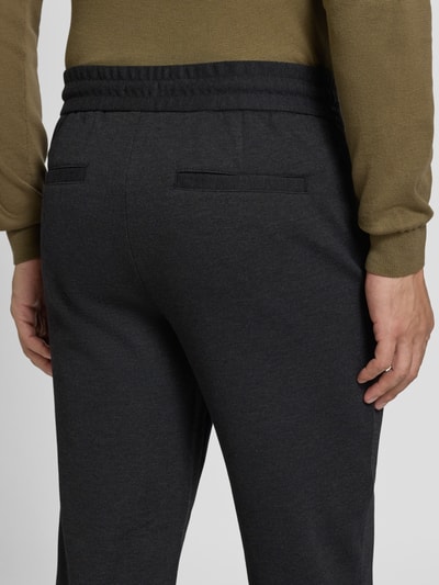 Lindbergh Stoffhose mit elastischem Bund Mittelgrau 3