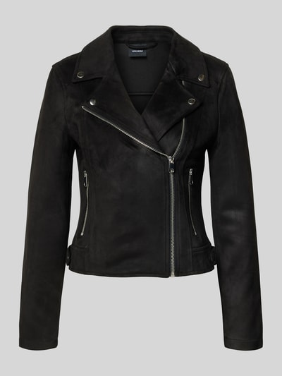 Vero Moda Jacke in Veloursleder-Optik Modell 'JOSE' Black 2