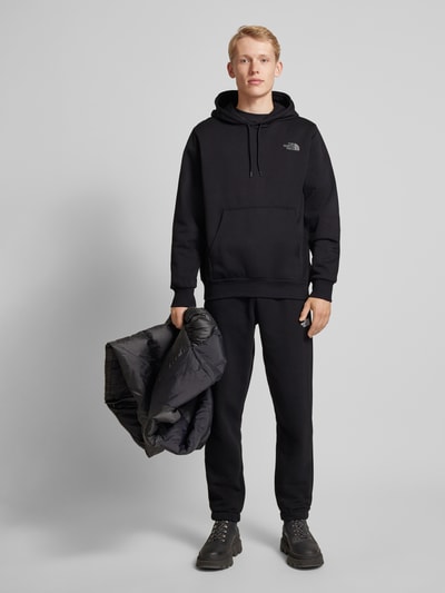 The North Face Sweatpants met labelstitching en elastische band Zwart - 1