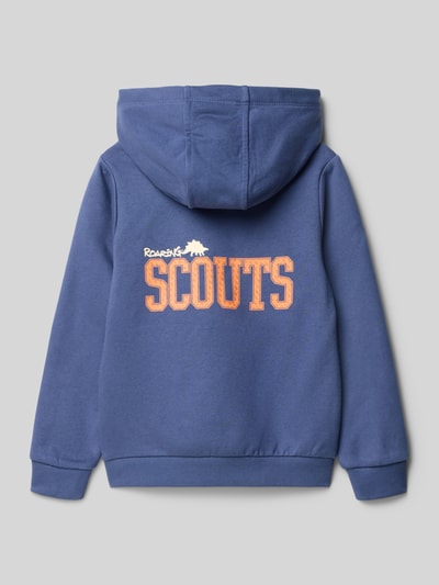 s.Oliver RED LABEL Regular Fit Sweatshirt aus Baumwoll-Mix Blau 3