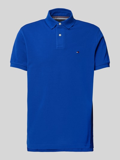 Tommy Hilfiger Regular fit poloshirt met labeldetail Koningsblauw - 2