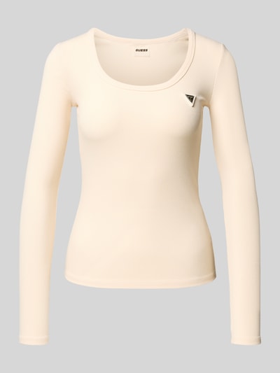 Guess Activewear Shirt met lange mouwen en ronde hals, model 'COLETTE' Ecru - 2