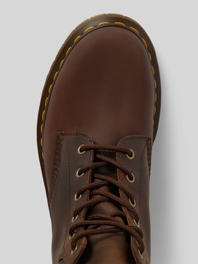 Dr. Martens Leren boots met treklus, model 'Ben' Middenbruin - 3