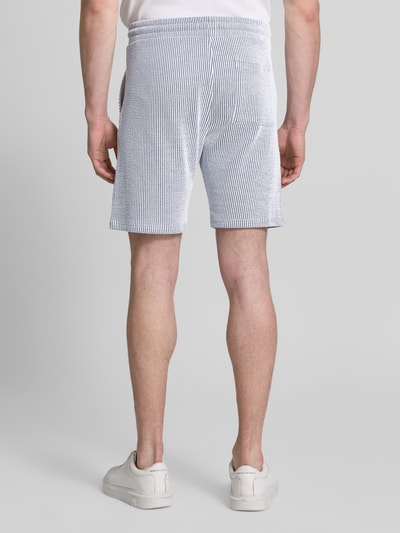 MCNEAL Sweatshorts mit elastischem Bund und Kordelzug Dunkelblau 5
