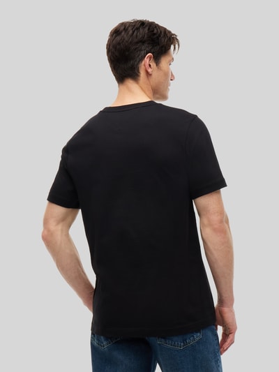 Tommy Hilfiger Regular Fit T-Shirt aus reiner Baumwolle Black 5