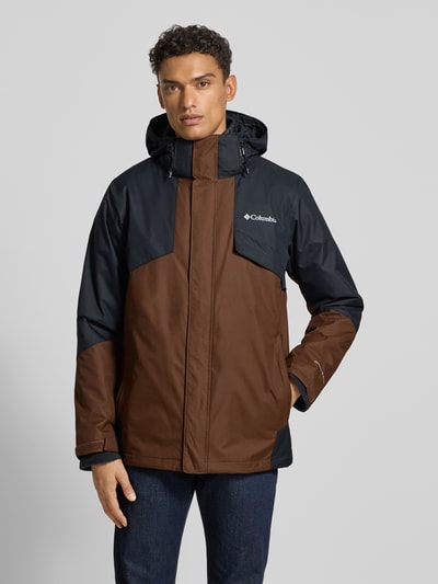 COLUMBIA Jacke mit Kapuze Modell 'BUGABOO' Dunkelbraun 4