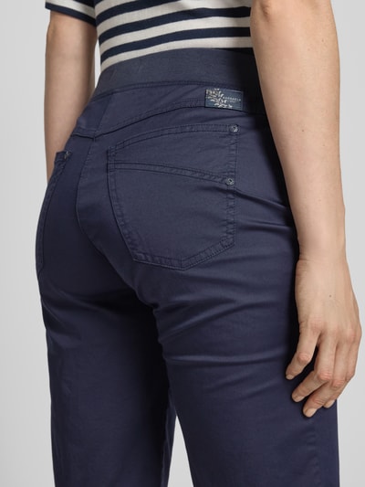 Raphaela By Brax Bermudas mit elastischem Bund Modell 'PAMINA' Marine 3