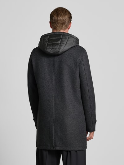 Geox Functioneel jack met wolmix, model 'MONREALE' Antraciet - 5