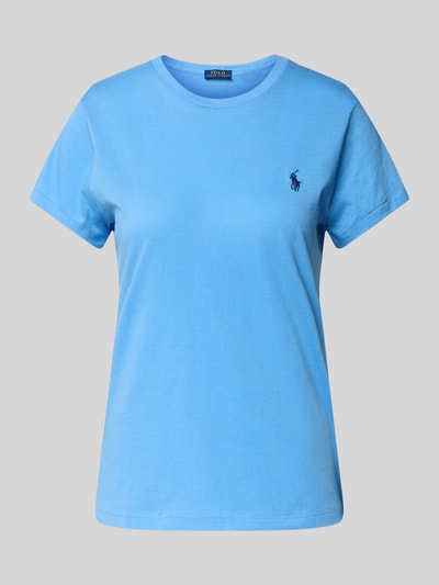 Polo Ralph Lauren T-Shirt mit Label-Stitching Blau 2